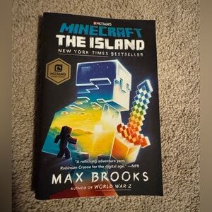 Minecraft: The Island Book by Max Brooks